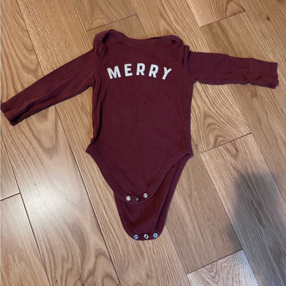 Merry Maroon & Cream Kids Matching Set - Picture 2 of 3
